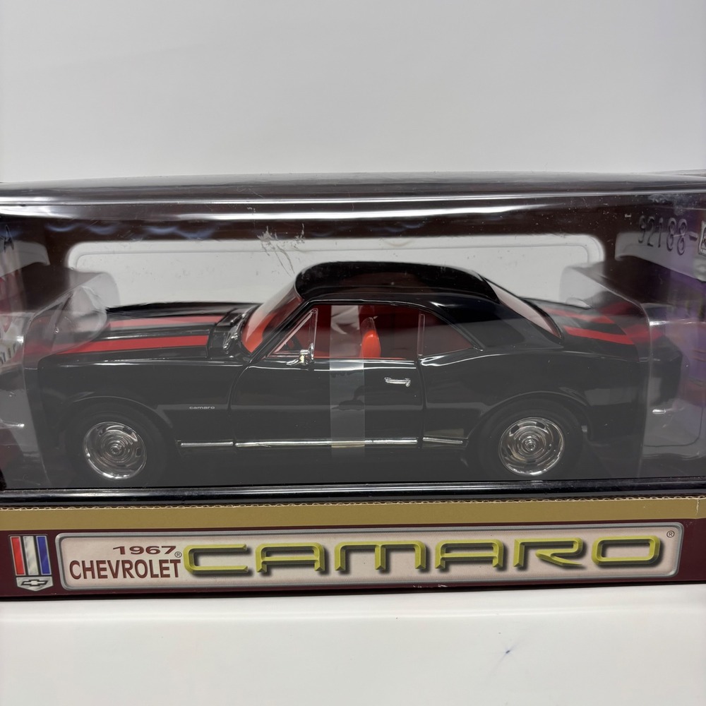 1967 Chevrolet Camaro Black 1:18 Yat Ming Road Legends Diecast Sealed